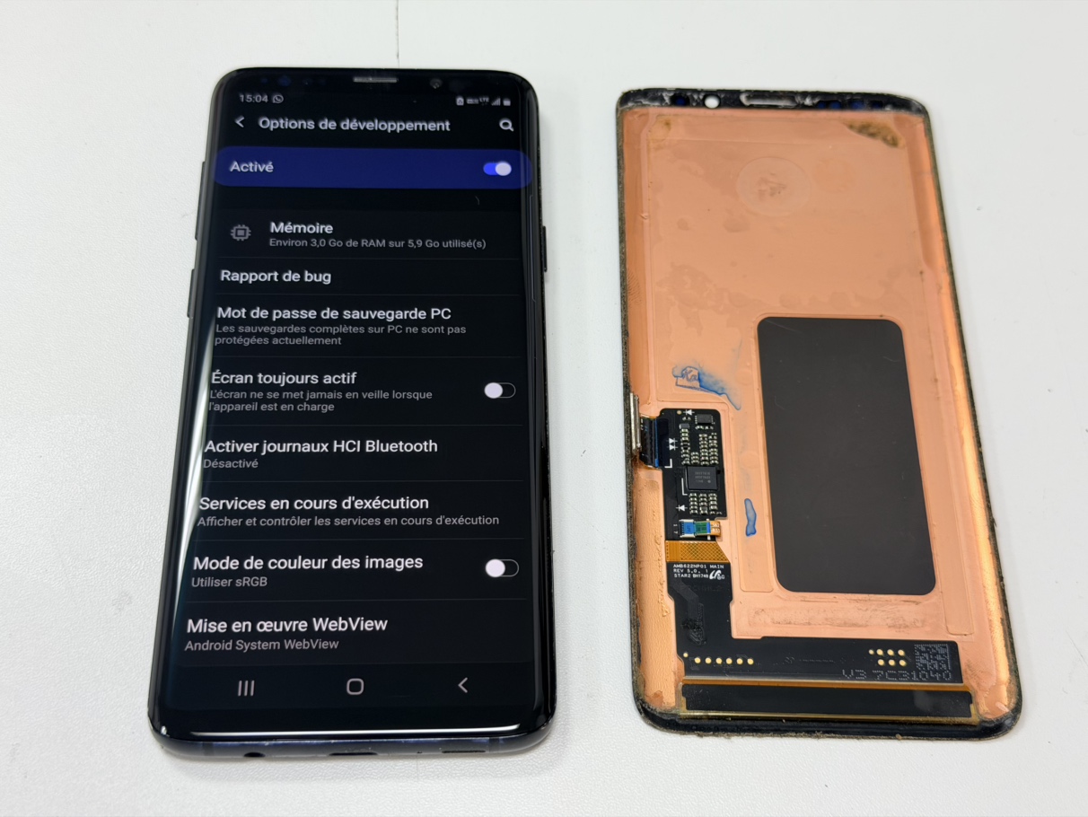 Galaxy S9+】液晶が映らない故障もデータそのまま即日修理！ | スマ
