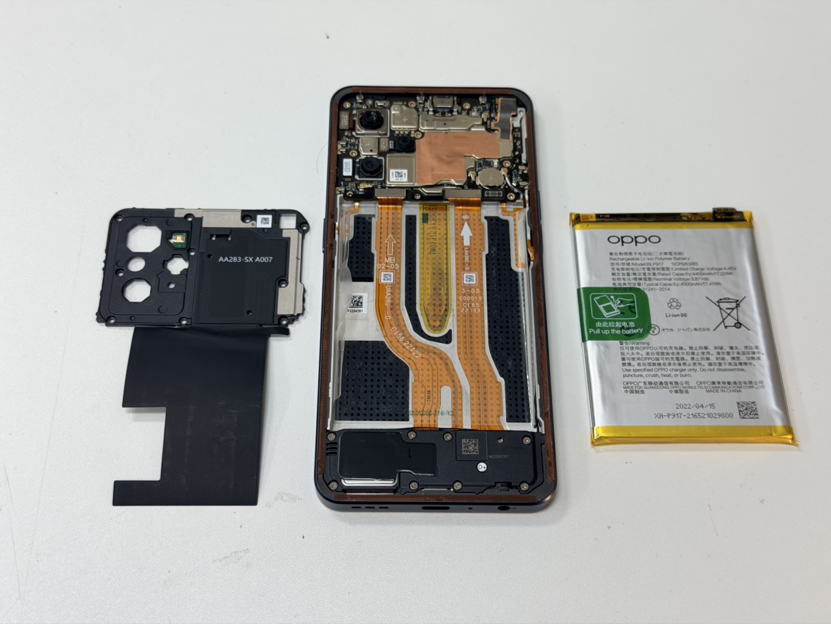 OPPO Reno7 A】バッテリー劣化も即日交換で改善！ | スマホスピタル