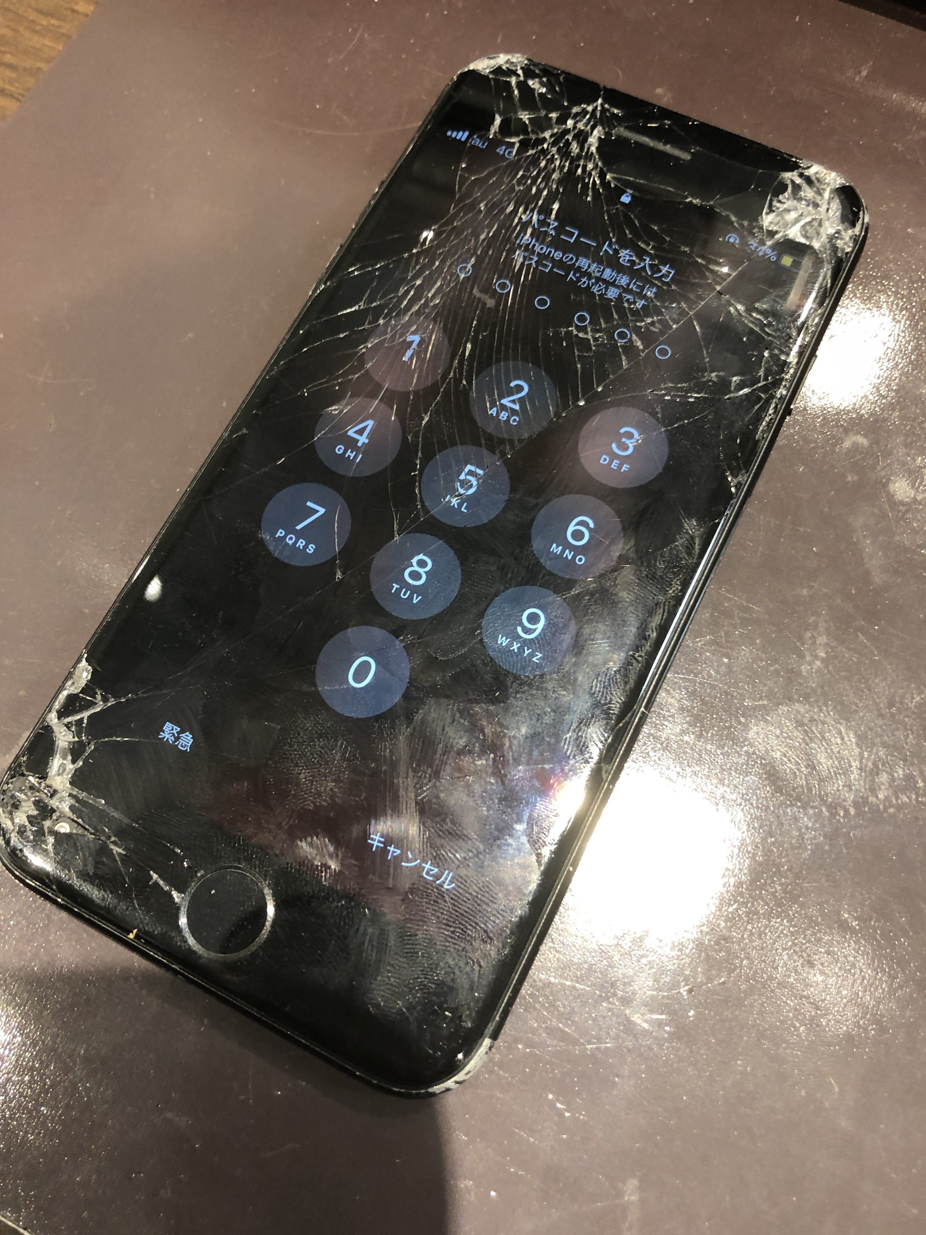 iPhoneの画面修理