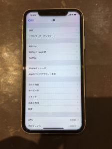 iPhone X画面交換