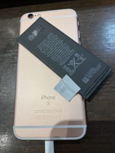 iPhoneのバッテリー交換