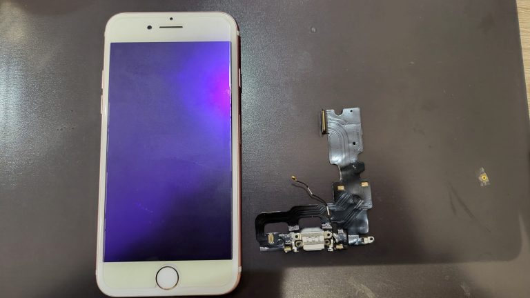 iPhone 7の充電口修理