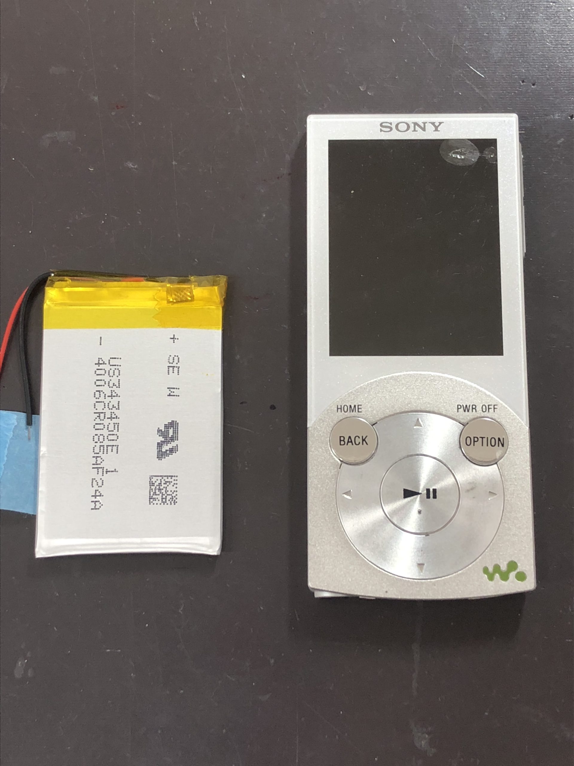 2024/1/14更新】Walkman NW-S644のバッテリー交換もできます