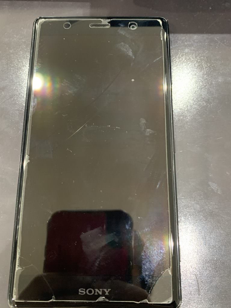 Xperia旧機種ガラスコーティング1