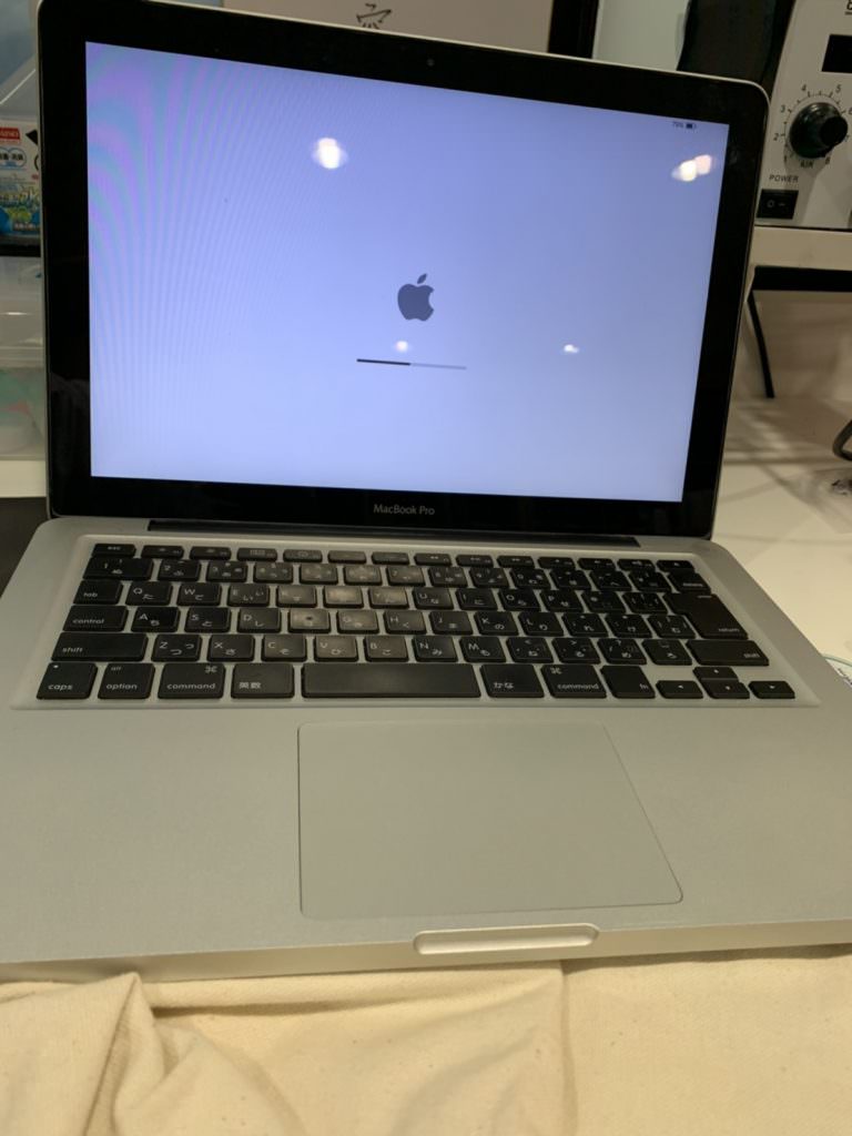 Macbookair バッテリー交換で改善