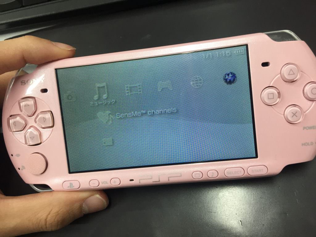 PSP3000　液晶画面修理