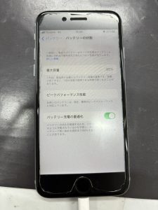 iPhone6s　バッテリー交換