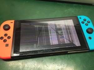 Nintendo Switch液晶故障