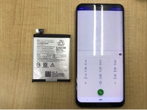 AQUOS zero バッテリー交換修理