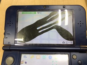 New Nintendo 3DS LL 液晶画面(上)交換修理