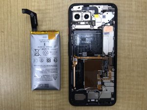 Pixel4 バッテリー交換修理