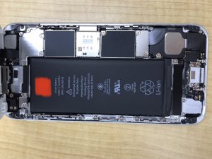 iPhone 6S バッテリー交換修理