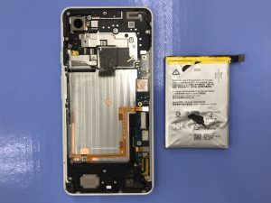 Pixel 3a XL バッテリー交換修理