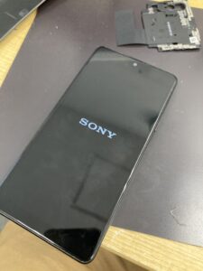 Xperia Ace Ⅲ バッテリー交換後 正常に起動した画面