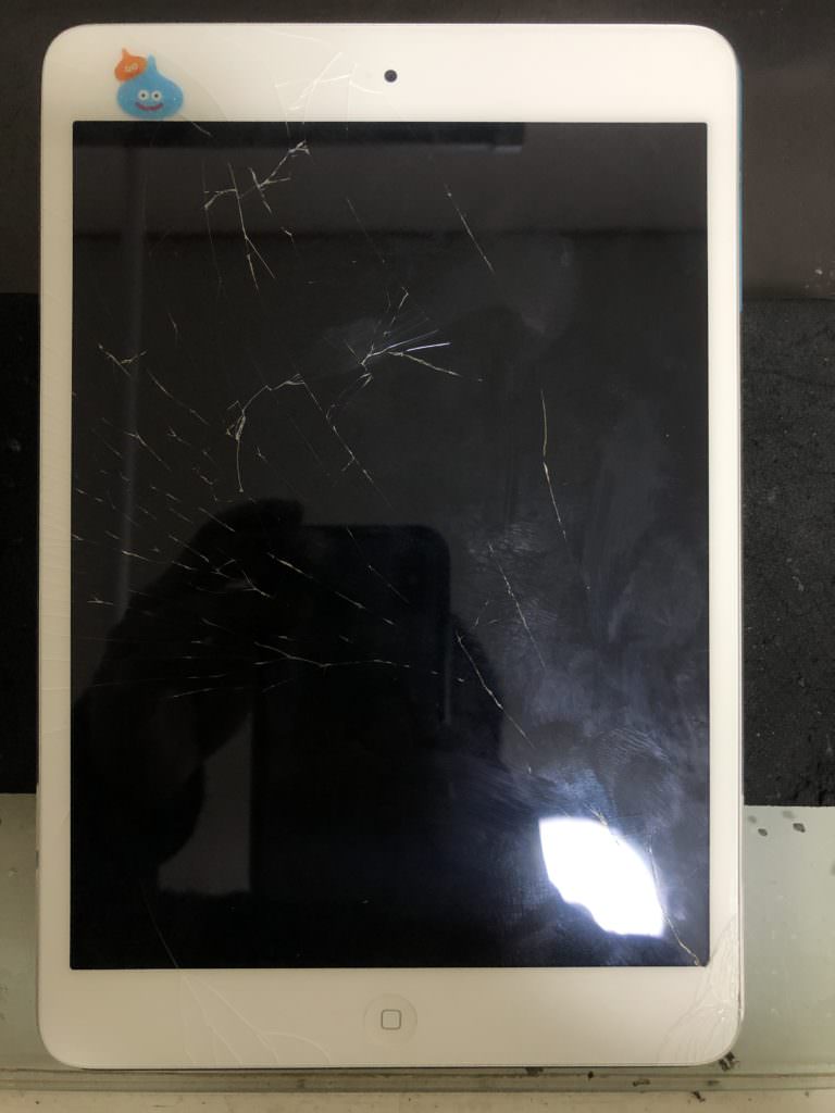 ipadmini2 ガラス割れ