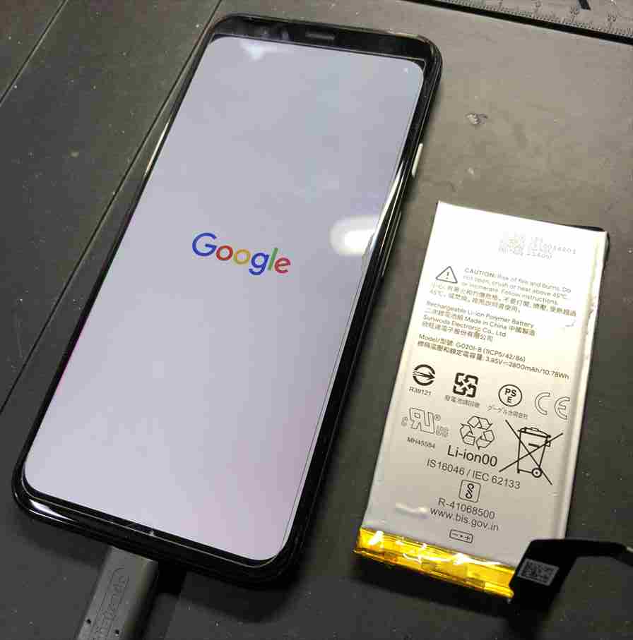 Google Pixel 4 のバッテリーの減りが早い、電池の減りが早い、使用年