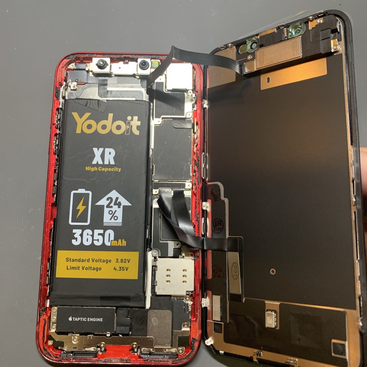 3,500 iPhone XR バッテリー交換とエラー無し修理 - YouTube