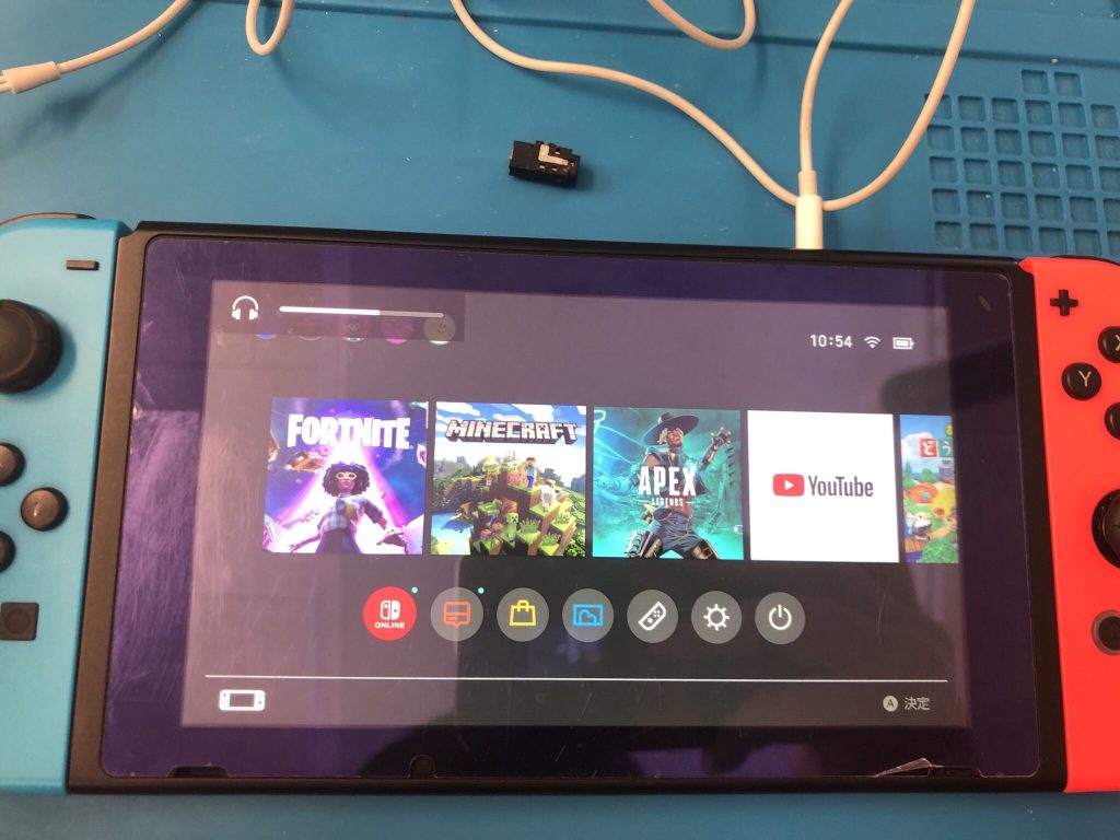 任天堂スイッチ イヤホン端子に負荷がかかってしまい片側からしか音が出ない スマホスピタル立川