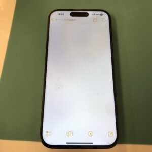 iPhone15Pro画面交換後