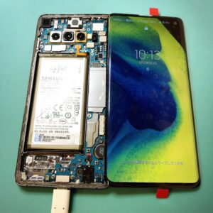 GalaxyS10仮付け・動作確認