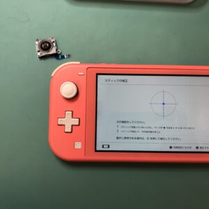 作業完了後SwitchLite