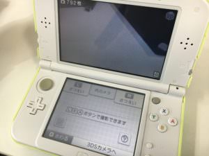 カメラ交換修理で写真や動画撮影が出来るようになったNew3DSLL