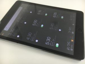 液晶交換修理で変色する症状が改善したiPadmini2