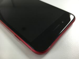 フロントパネル交換修理で誤動作も改善したiPhone8Plus