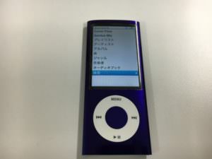 液晶交換修理で線がキレイになくなったiPod nano第5世代