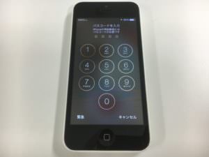 液晶破損してしまっているiPhone5c