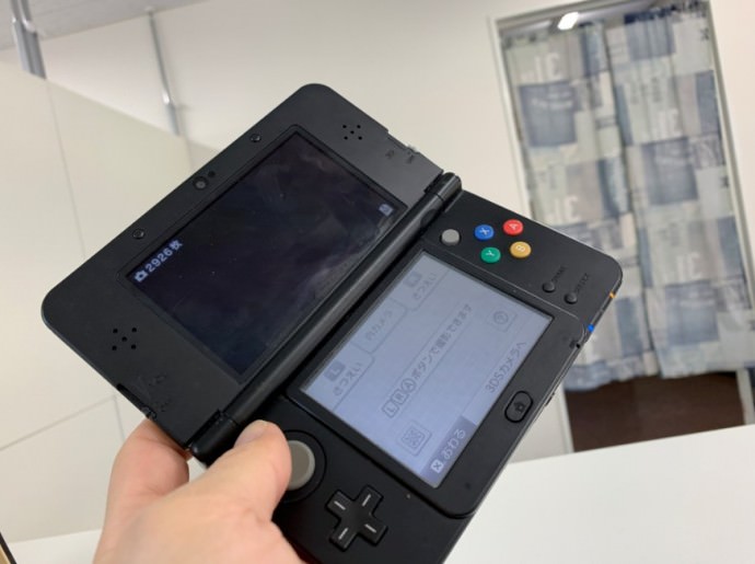 カメラを起動しても真っ暗で何も撮影できないNew3DS