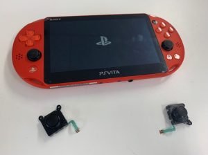 アナログスティック交換修理後のPSVita