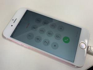 液晶画面を交換して操作できるようになったiPhone6s