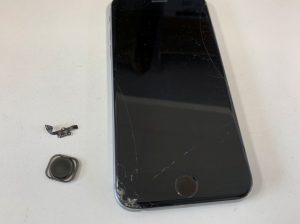ホームボタンを交換修理したiPhone6s