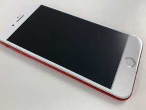 液晶画面交換後に衝撃吸収フィルムを貼ったiPhone7Plus
