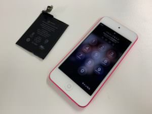 バッテリー交換でリンゴループが改善したアイポッドタッチ第6世代