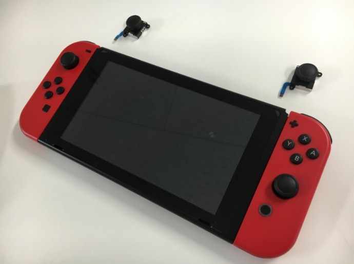 Nintendo switchのジョイコンスティック交換修理が30分で完了