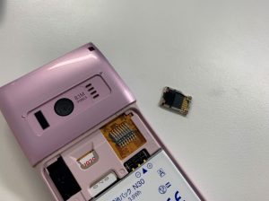 microSDカードトレーが壊れたN-01G