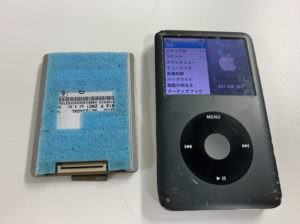 ハードディスク交換で電源が入るようになったiPod classic