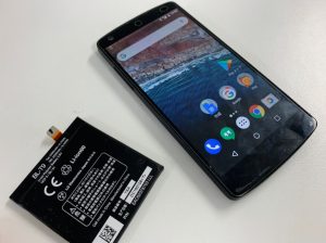 バッテリー交換修理後のNexus5