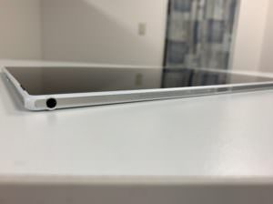 バッテリー交換修理後の画面が浮いていないXperia Z2 Tablet(SO-05F)