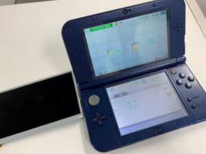 液晶画面交換修理後のNew 3DS LL