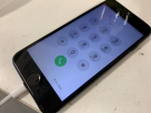 充電が溜まって電源が入るようになったiPhone7