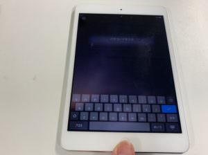 ホームボタンが使用出来るようになったiPad mini2