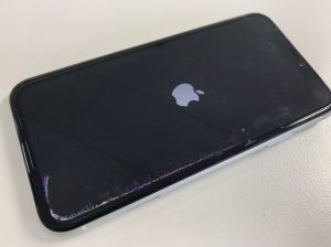 水没してから起動時のリンゴマークがループして電源が入らないiPhoneXR