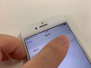 Wi-Fiをオンに出来ないiPhone7