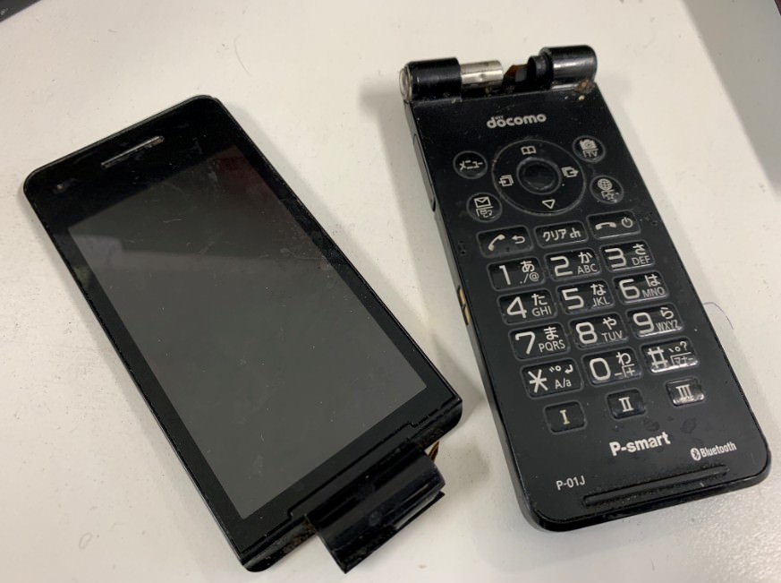 ガラホ P-smart P-01J 本体 .APK/adb install 環境スマートフォン/携帯電話