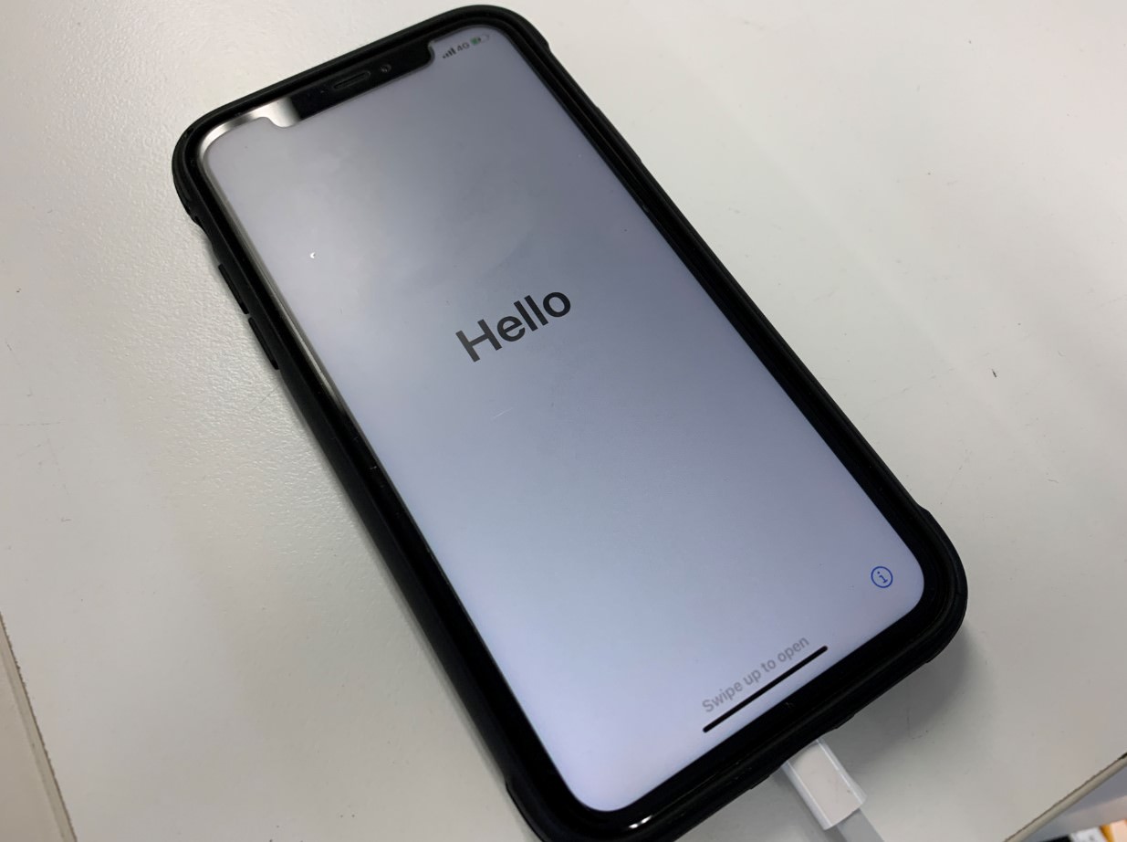 初期化したiPhone11