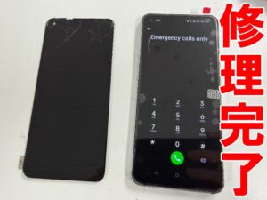 画面交換修理が完了したデータ消さずに復旧したオッポ リノ9A