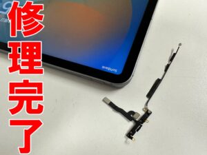 電源ボタン修理により起動するよう改善したiPad Pro 12.9インチ 第5世代